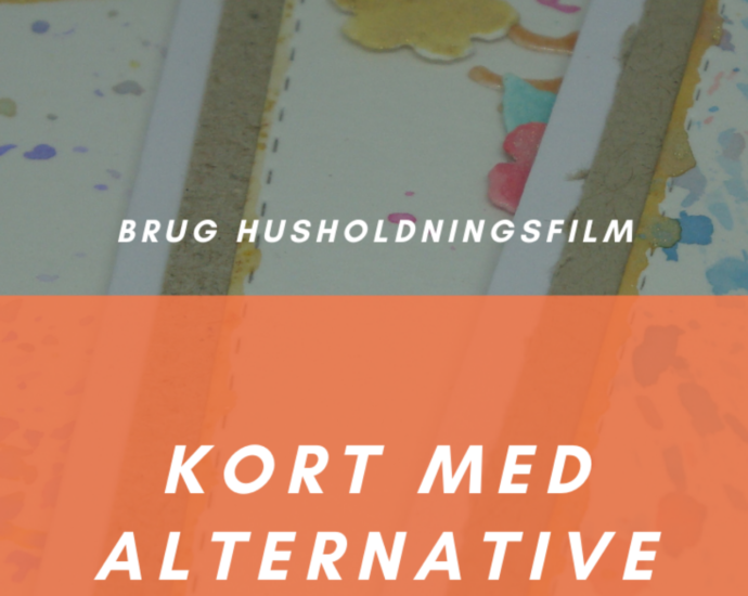 Kort med husholdningsfilm