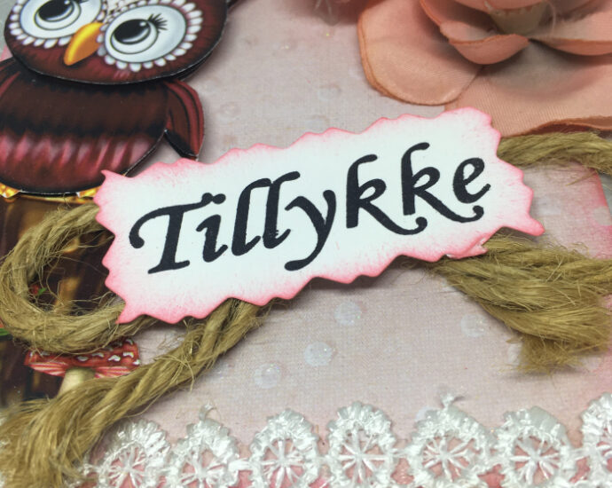 Fødselsdagskort på Memory Lane