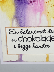 Dryppeteknik med Gelatos og gesso